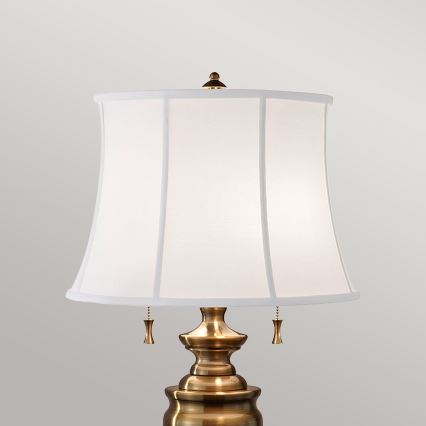 Feiss - Lampa stołowa STATEROOM 2xE27/60W/230V mosiądz