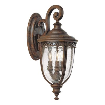Feiss - Kinkiet zewnętrzny ENGLISH BRIDLE 3xE14/60W/230V IP44