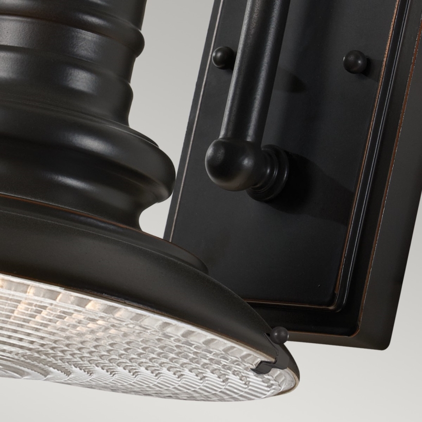 Feiss - Kinkiet zewnętrzny REDDING STATION 1xE27/100W/230V IP44 czarny