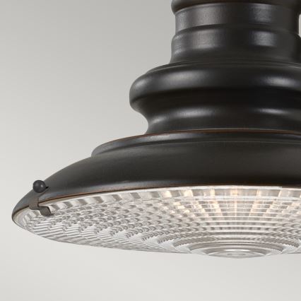 Feiss - Kinkiet zewnętrzny REDDING STATION 1xE27/100W/230V IP44 czarny