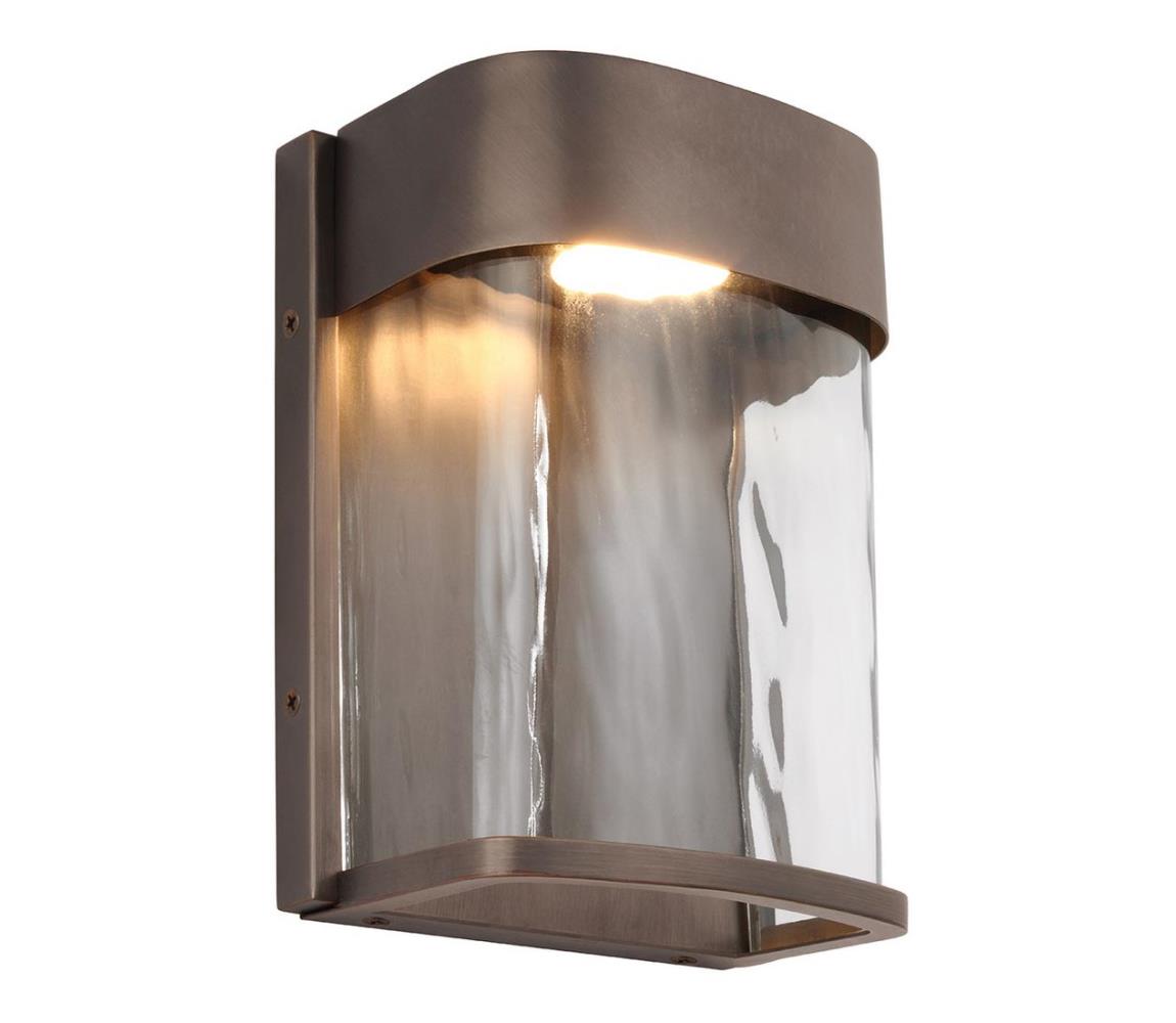Feiss - LED Kinkiet zewnętrzny BENNIE LED/14W/230V IP44 brąz