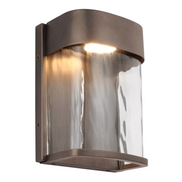 Feiss - LED Zewnętrzna Lampa Ścienna BENNIE LED/14W/230V IP44 brąz