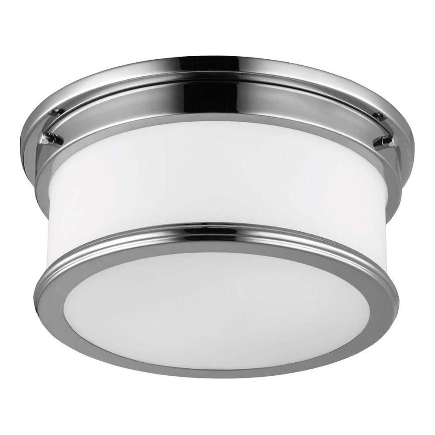 Feiss - Plafon łazienkowy PAYNE 2xE27/60W/230V IP44 matowy chrom