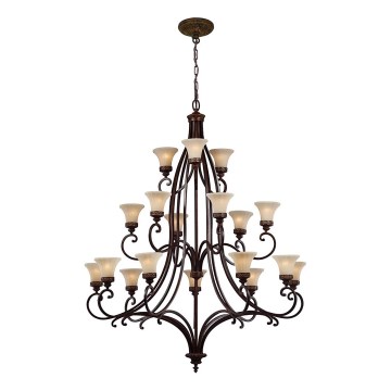 Feiss - Żyrandol na łańcuchu DRAWING ROOM 18xE27/60W/230V