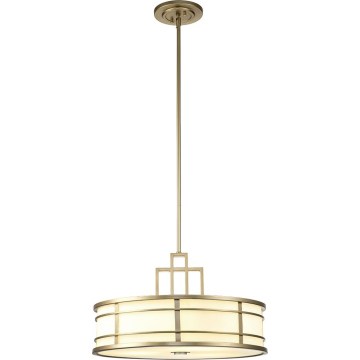 Feiss - Żyrandol na pręcie FUSION 3xE27/40W/230V złoty