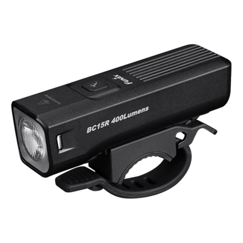 Fenix BC15R - LED Ściemnialna akumulatorowa lampa rowerowa LED/USB IP66 400 błyszcz. 31,5 h 2600 mAh