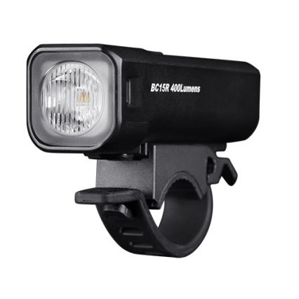 Fenix BC15R - LED Ściemnialna akumulatorowa lampa rowerowa LED/USB IP66 400 błyszcz. 31,5 h 2600 mAh
