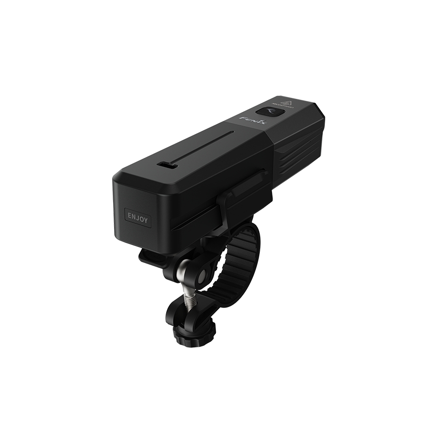 Fenix BC22R - Ładowalna, ściemnialna lampka rowerowa LED/USB 3400 mAh IP66 1400 lm 41 h czarna