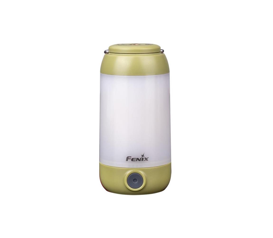 Fenix CL26RGREEN - Przenośna lampa akumulatorowa LED LED/USB IP66 400 lm 400 h zielona