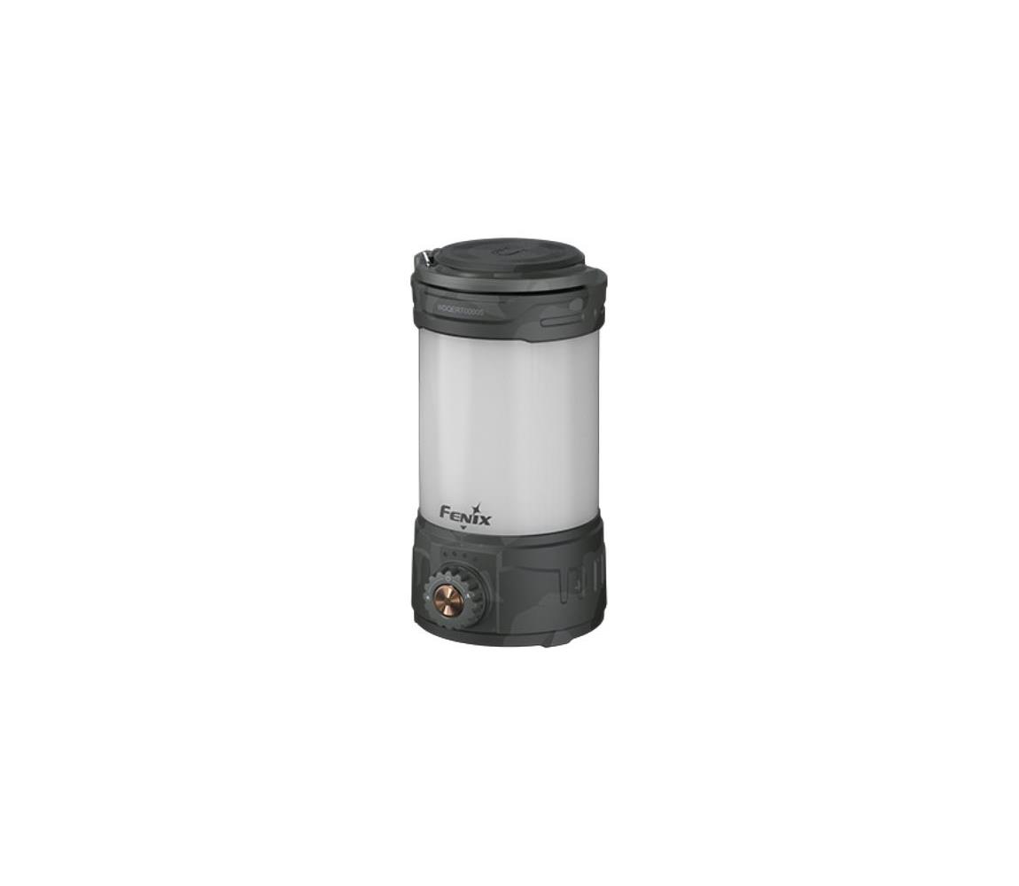 Fenix CL26RPROCAM - LED Ściemnialna przenośna ładowalna lampa LED/USB IP66 szary