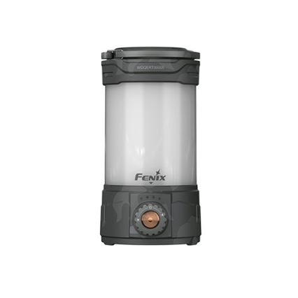 Fenix CL26RPROCAM - LED Ściemnialna przenośna akumulatorowa lampa LED/USB IP66 650 błyszcz. 408 h 5000 mAh szary