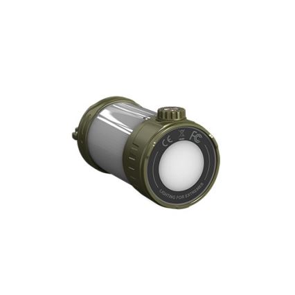 Fenix CL26RPROOLI - LED Ściemnialna przenośna akumulatorowa lampa LED/USB IP66 650 błyszcz. 408 h 5000 mAh zielony