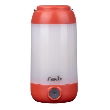 Fenix CL26RRED - LED Ściemnialna przenośna akumulatorowa lampa LED/USB/2xCR123A IP66 400 błyszcząca 400 h 2600 mAh pomarańczowa