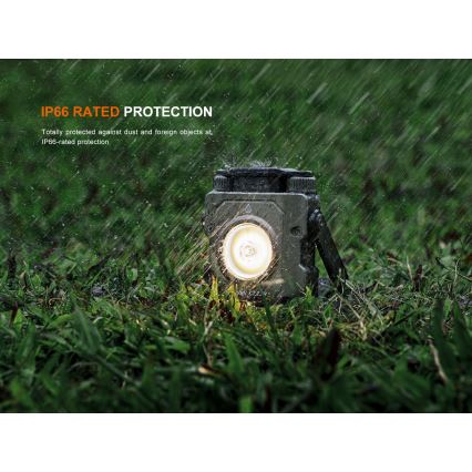 Fenix CL27RGRE - LED Ściemnialna lampa akumulatorowa LED/USB IP66 1600 lm 285 h