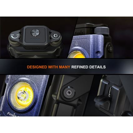 Fenix CL27RGRE - LED Ściemnialna lampa akumulatorowa LED/USB IP66 1600 lm 285 h
