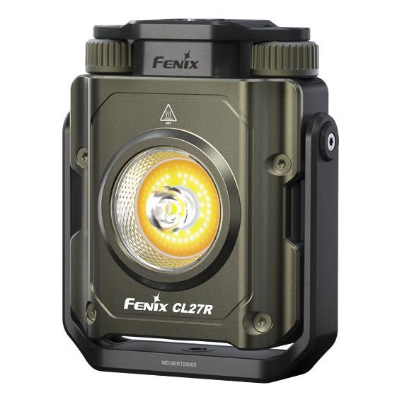Fenix CL27RGRE - LED ściemnialny akumulatorowa lampa LED/USB IP66 1600 błyszcz. 285 h 5000 mAh