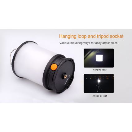 Fenix CL30R - Przenośna lampa akumulatorowa LED LED/USB/6xCR123A IPX7 650 lm 300 h 2600 mAh