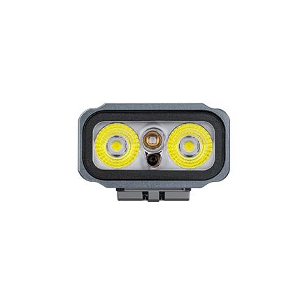 Fenix E06RGRY - LED Ściemnialna akumulatorowa latarka UV LED/USB IP66 700 błyszcz. 60 h 750 mAh szary