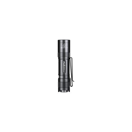 Fenix E12V30 - ładowalna latarka LED z regulacją jasności, 1×AA (2000 mAh), IP68, 200 lm, do 100 h, czarna