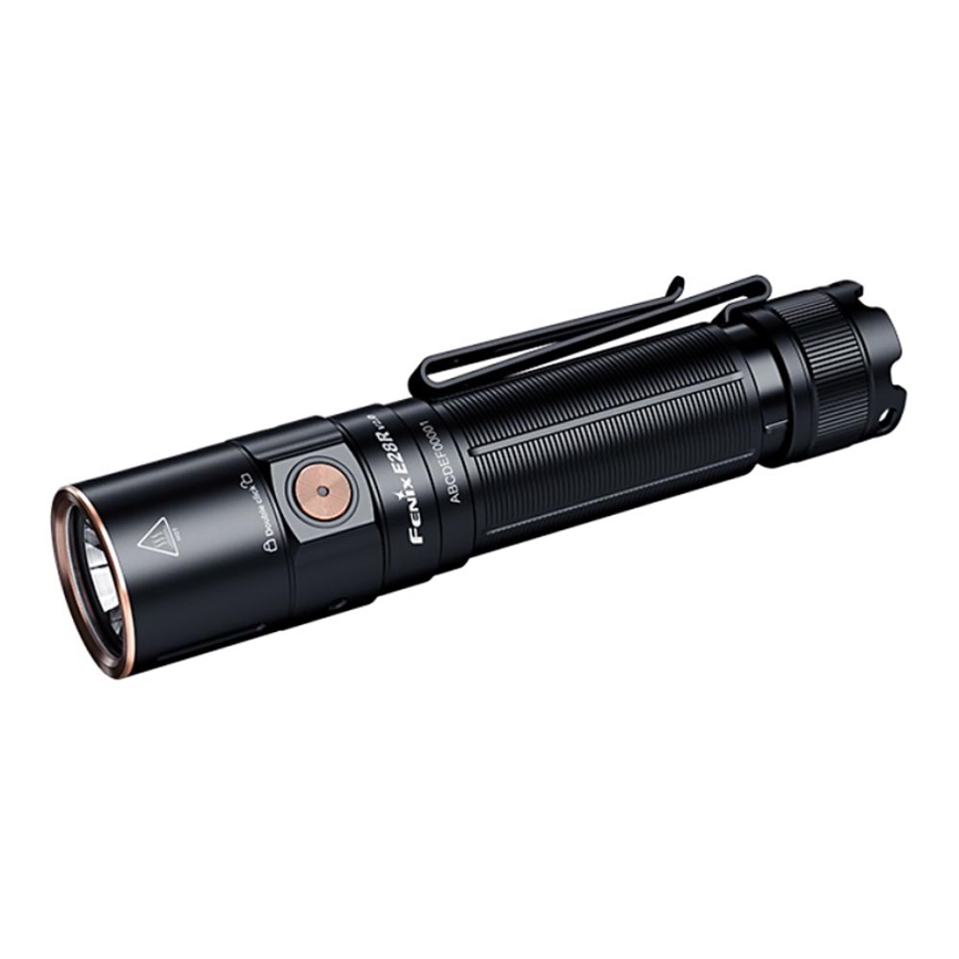 Fenix E28RV20 - LED Ściemnialna akumulatorowa latarka LED/USB/2xCR123A IP68 1700 błyszcz. 260 h 3400 mAh