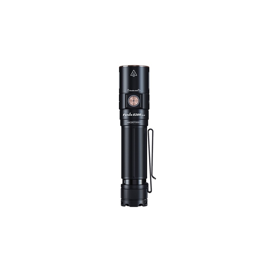 Fenix E28RV20 - LED Ściemnialna akumulatorowa latarka LED/USB/2xCR123A IP68 1700 błyszcz. 260 h 3400 mAh