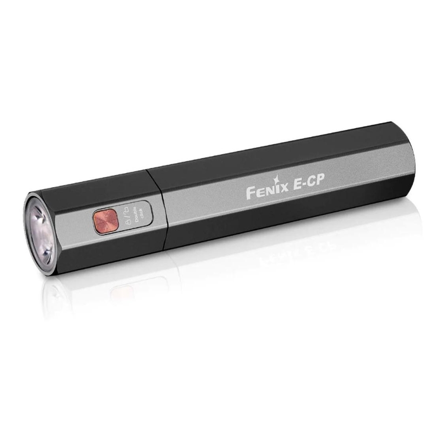 Fenix ECPBLCK - LED Latarka akumulatorowa z power bankiem USB IP68 1600 błyszcz. 504 h 5000 mAh czarny
