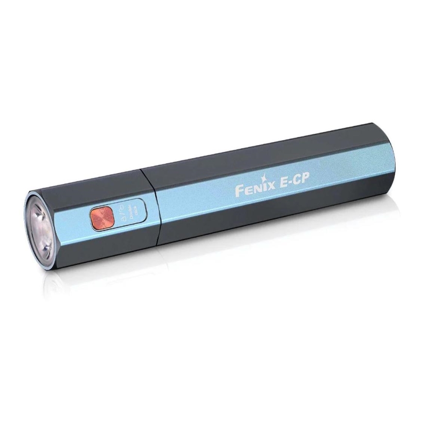 Fenix ECPBLUE - LED Latarka akumulatorowa z power bankiem USB IP68 1600 błyszcz. 504 h 5000 mAh niebieski