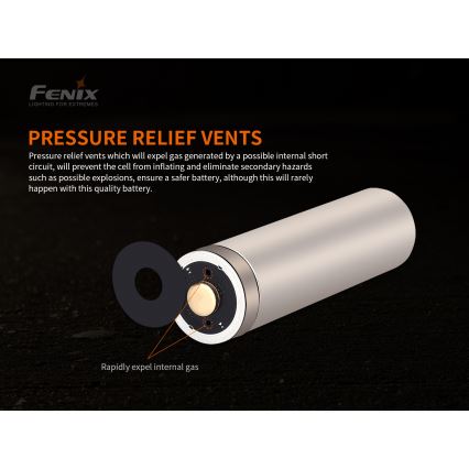 Fenix FE21700V20 - 1 szt. Akumulator ładowalny 21700/3,6 V 5000 mAh