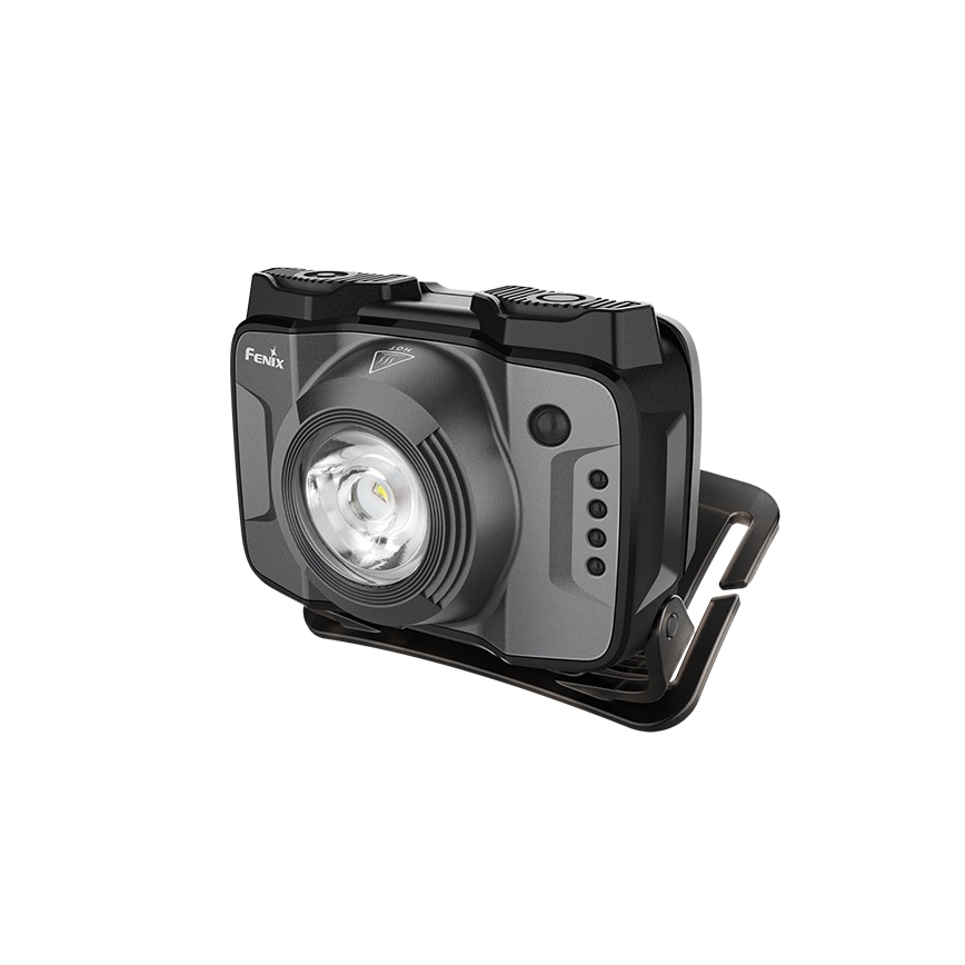Fenix HL12RV20BLC - ściemnialna, ładowalna czołówka LED/USB, 950 mAh, IP66, 500 lm, 112 h, czarna