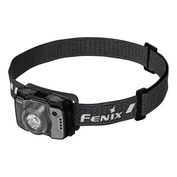 Fenix HL12RV20BLC - ściemnialna, ładowalna czołówka LED/USB, 950 mAh, IP66, 500 lm, 112 h, czarna