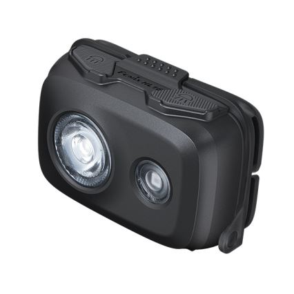 Fenix HL16V2BLK - LED Czołówka LED/3xAAA IP66 450 lm 200 h czarna/pomarańczowa