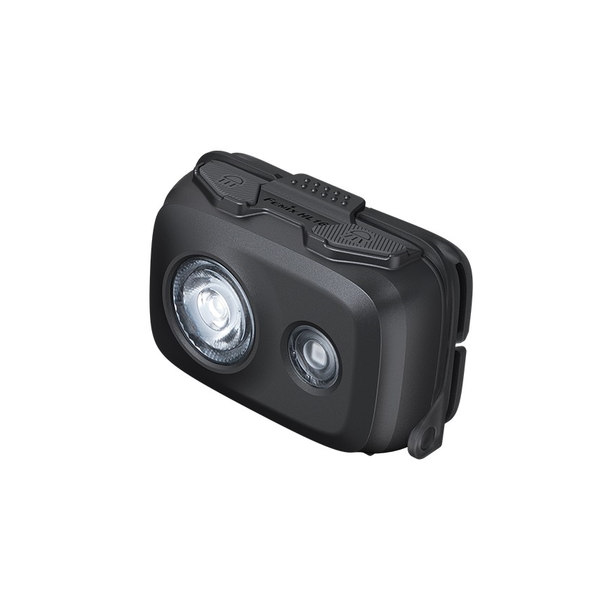 Fenix HL16V2BLK - LED Czołówka LED/3xAAA IP66 450 lm 200 h czarna/pomarańczowa