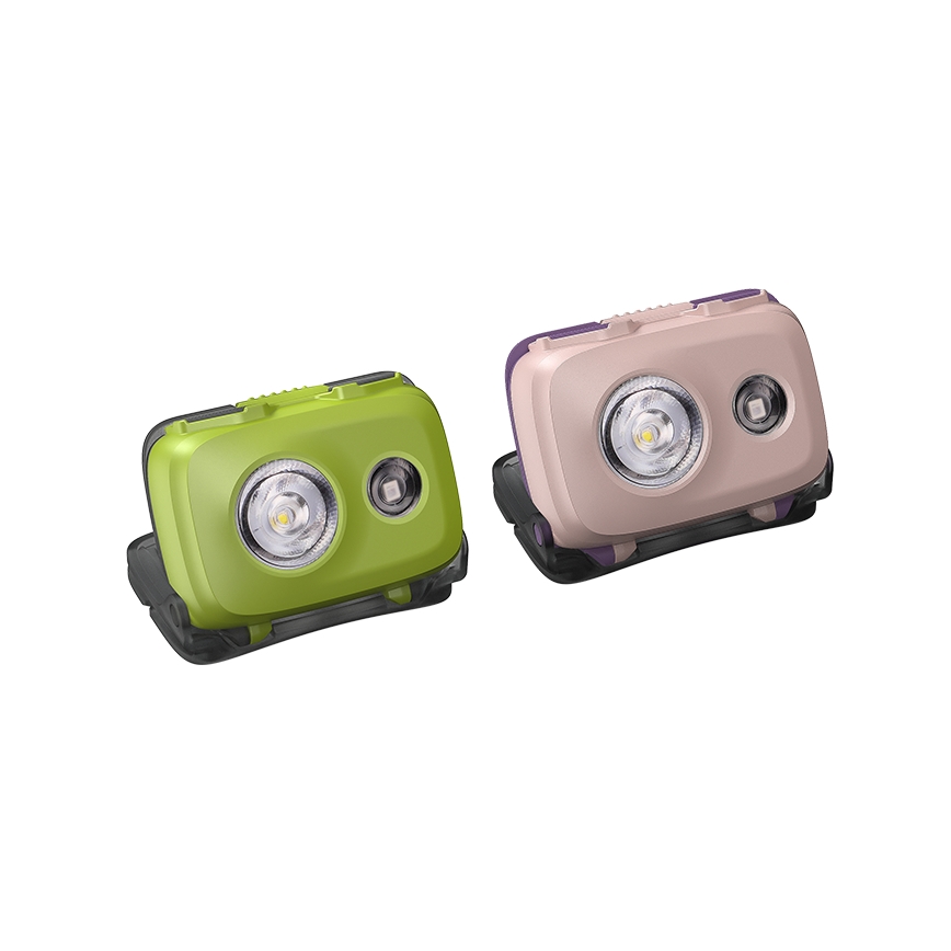 Fenix HL16V2PIN - LED Czołówka LED/3xAAA IP66 450 lm 200 h różowa