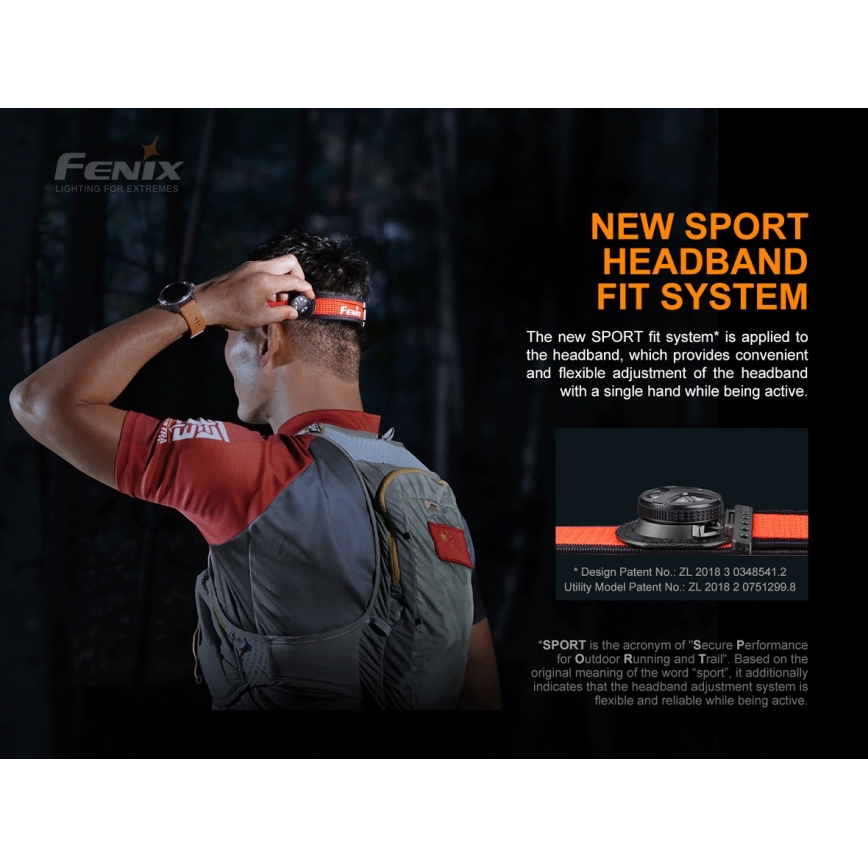 Fenix HL18RTRAIL - LED Czołówka akumulatorowa LED/3xAAA IP66