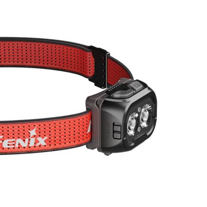 Fenix HL18RTV20BLC - LED Ściemnialna ładowalna czołówka LED/USB IP66 800 lm 160 h czarny/pomarańczowy
