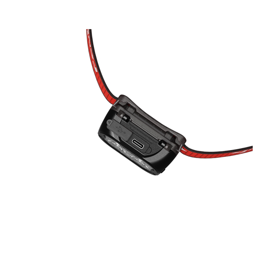 Fenix HL18RTV20BLC - LED Ściemnialna ładowalna czołówka LED/USB IP66 800 lm 160 h czarny/pomarańczowy