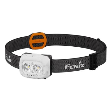 Fenix HL18RTV20WHT - LED Ściemnialna ładowalna czołówka LED/USB IP66 800 lm 160 h biały/czarny