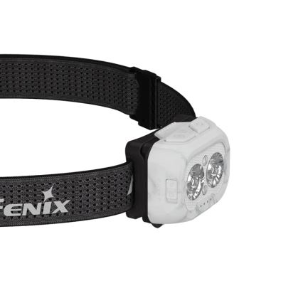 Fenix HL18RTV20WHT - LED Ściemnialna ładowalna czołówka LED/USB IP66 800 lm 160 h biały/czarny