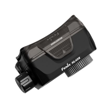 Fenix HL45R - LED Ściemnialna ładowalna czołówka z regulacją ostrości LED/USB IP66 1000 błyszcz. 240 h czarny