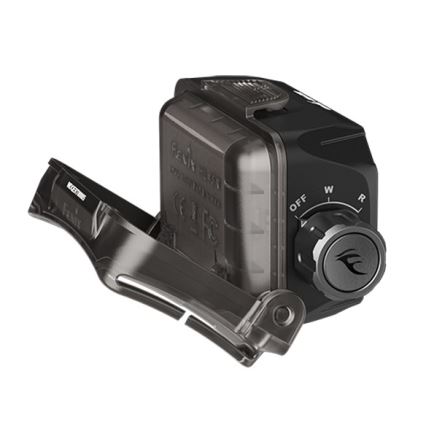 Fenix HL45R - LED Ściemnialna ładowalna czołówka z regulacją ostrości LED/USB IP66 1000 błyszcz. 240 h czarny