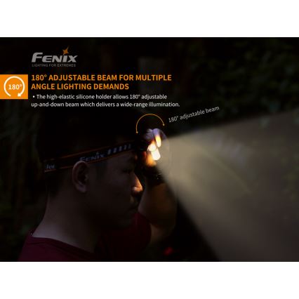 Fenix HM23 - LED Czołówka LED/1xAA IP68