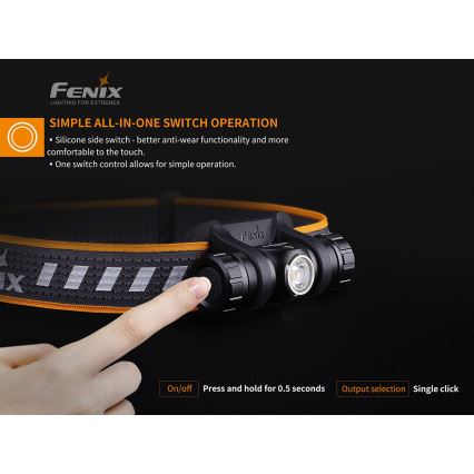 Fenix HM23 - LED Czołówka LED/1xAA IP68