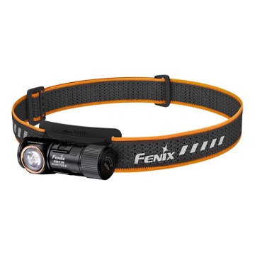 Fenix HM51RV30 - LED ściemnialna ładowalna czołówka LED/USB/1xCR123A 950 mAh IP68 860 lm 125 h pomarańczowa