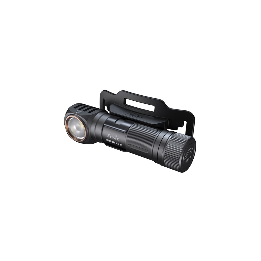 Fenix HM61RV20 - LED Czołówka akumulatorowa LED/USB/2xCR123A IP68 1600 lm 300 h 3400 mAh