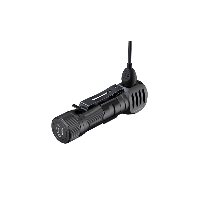 Fenix HM61RV20 - LED Czołówka akumulatorowa LED/USB/2xCR123A IP68 1600 lm 300 h 3400 mAh