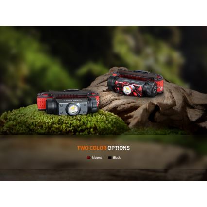Fenix HM62TMGM - LED Ściemnialna czołówka akumulatorowa LED/USB IP68 1200 lm 280 h