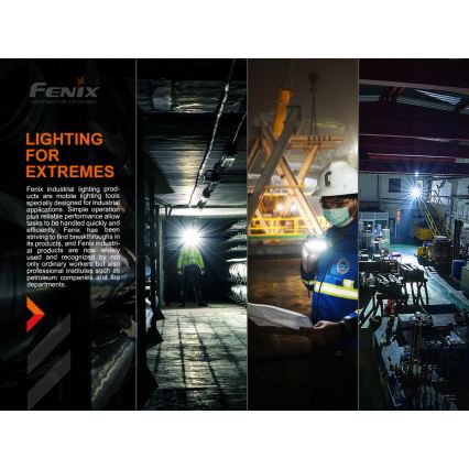 Fenix HM70R - LED Czołówka akumulatorowa 4xLED/1x21700 IP68 1600 błyszcz. 800 h 5000 mAh