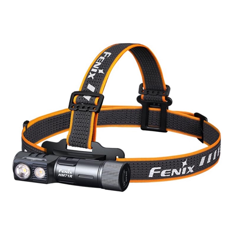 Fenix HM71R - LED Czołówka akumulatorowa LED/USB IP68 2700 błyszcz. 400 h 5000 mAh