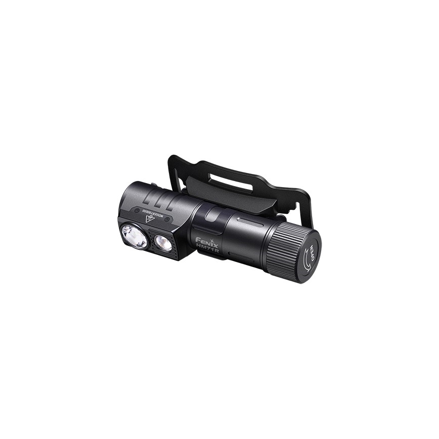 Fenix HM71R - LED Czołówka akumulatorowa LED/USB IP68 2700 błyszcz. 400 h 5000 mAh