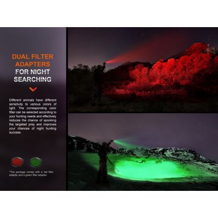 Fenix HT18R - LED Ściemnialna akumulatorowa latarka LED/1x21700 IP68 2800 błyszcz. 42 h 5000 mAh